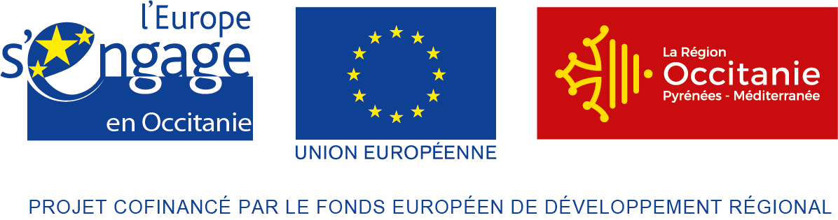 Site web du 'Fonds Européen de Développement Régional' de la région Occitanie